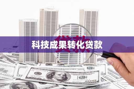 云南科技成果转化贷款