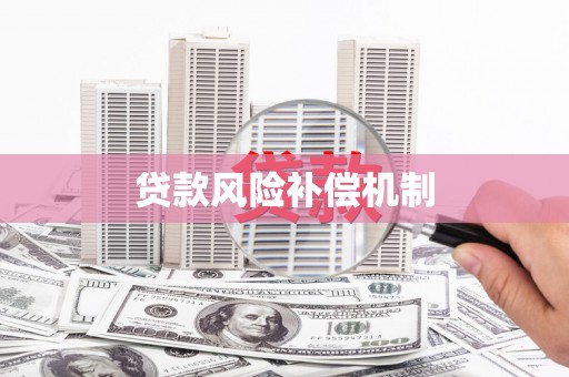 云南贷款风险补偿机制