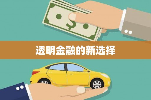 云南透明金融的新选择