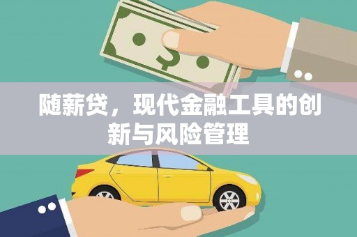 云南随薪贷，现代金融工具的创新与风险管理