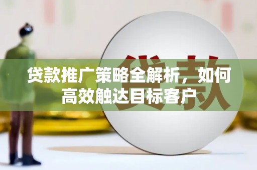 云南贷款推广策略全解析，如何高效触达目标客户