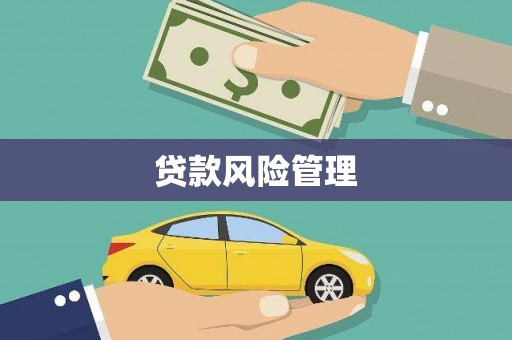 云南贷款风险管理