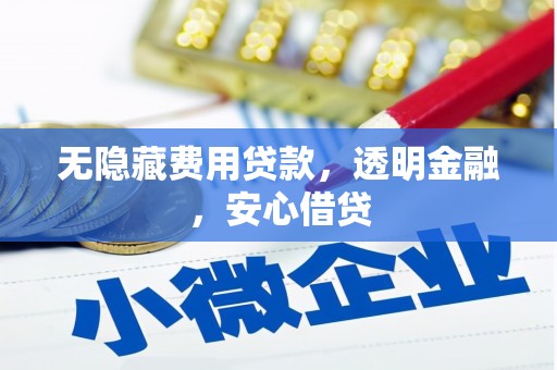 云南无隐藏费用贷款，透明金融，安心借贷