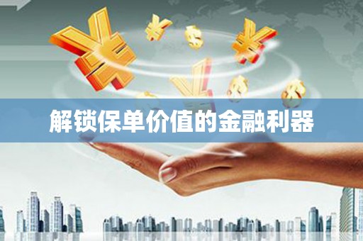 云南解锁保单价值的金融利器