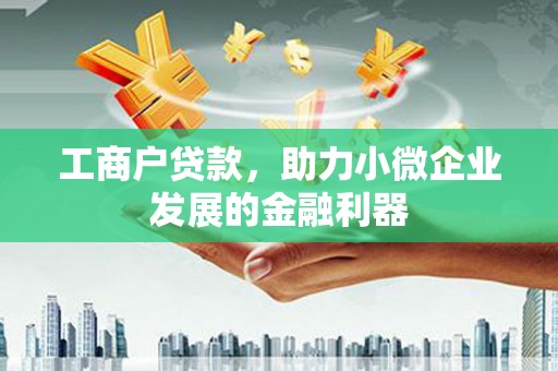 云南工商户贷款，助力小微企业发展的金融利器