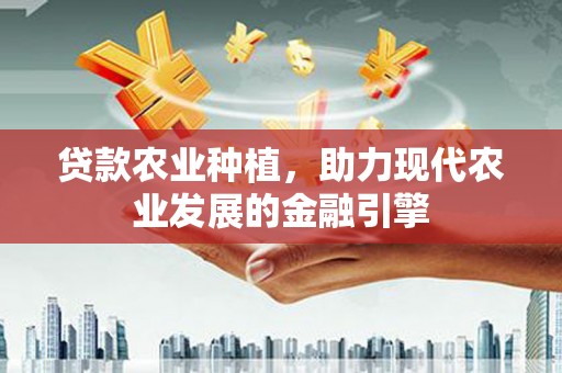 云南贷款农业种植，助力现代农业发展的金融引擎