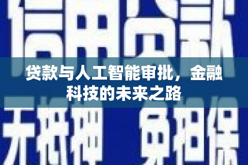 云南贷款与人工智能审批，金融科技的未来之路