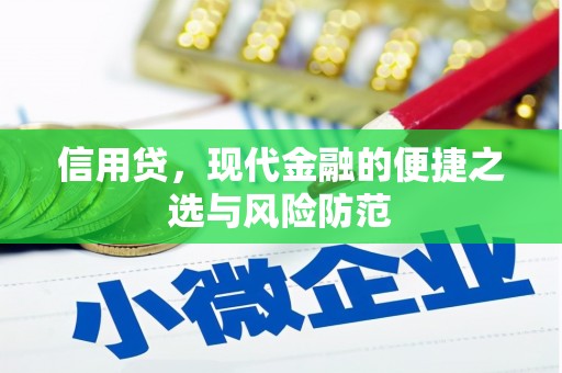 云南信用贷，现代金融的便捷之选与风险防范