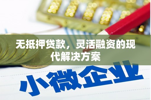 云南无抵押贷款，灵活融资的现代解决方案