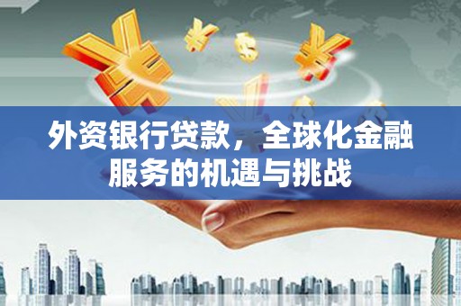 云南外资银行贷款，全球化金融服务的机遇与挑战