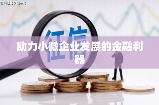 云南助力小微企业发展的金融利器