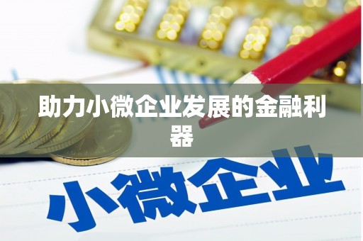 云南助力小微企业发展的金融利器