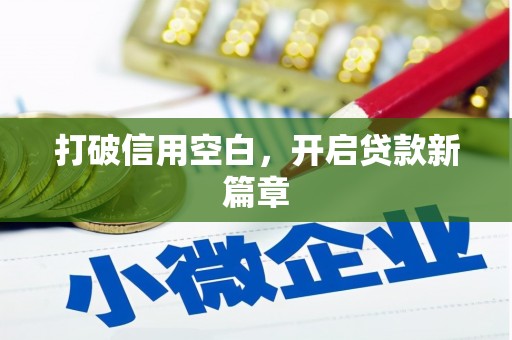 云南打破信用空白，开启贷款新篇章
